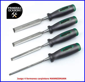 Imagen de Formones carpintero MANNESMANN