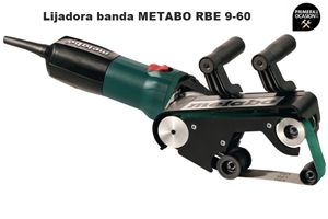 Imagen de Lijadora de banda para tubos METABO SET RBE 9-60