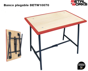 Imagen de Mesa trabajo plegable METALWORKS DETW10070