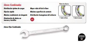 Imagen de Llave fija combinada SAE DOGHER TOOLS 2.1/4"