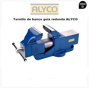 Imagen de Tornillo de banco de guia redonda 150 mm ALYCO 199360