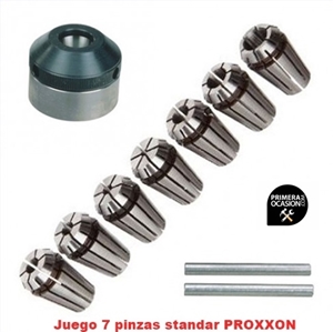 Imagen de Juego 7 pinzas PROXXON 24154