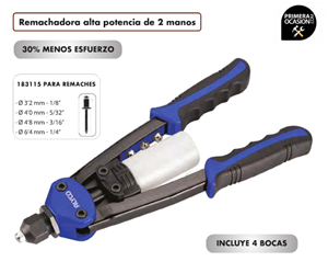Imagen de Remachadora alta potencia ALYCO 325 mm