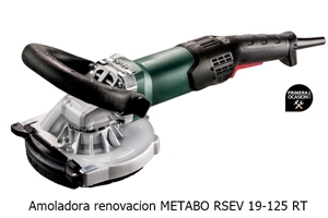 Imagen de Amoladora renovacion METABO RSEV 19-125 RT