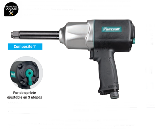 Imagen de Llave impacto AIRCRAFT 1" PRO