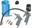 Imagen de Juego 6 utiles aire comprimido AIRCRAFT 2102006