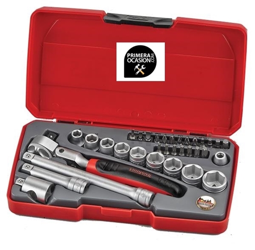 Imagen de Juego 34 llaves de vaso 3/8" TENGTOOLS T3834S