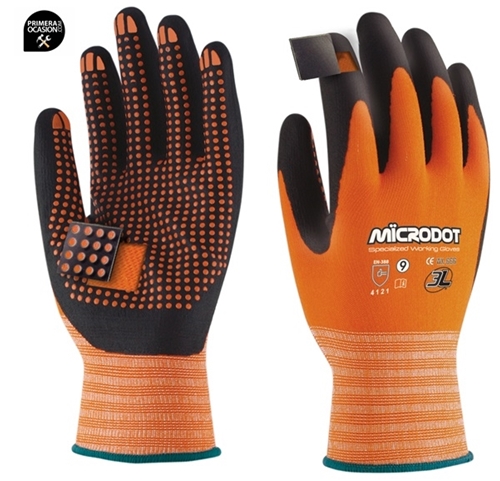 Herramientas, maquinaria taller Guantes mecanico MICRODOT 3L