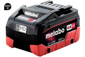 Imagen de Bateria Metabo 18 V / LiHD 8.0 Ah