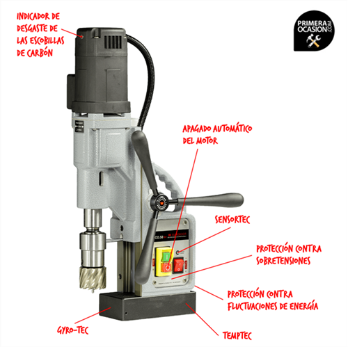 Imagen de Taladro magnetico EUROBOOR ECO.50S+