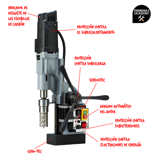 Imagen de Taladro magnetico EUROBOOR ECO.55S-/TA
