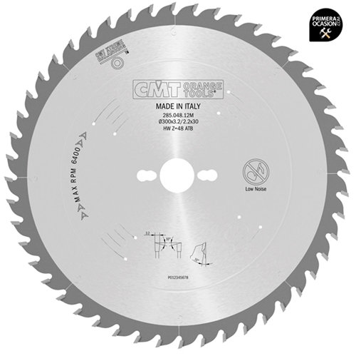 Imagen de Disco sierra CMT madera 254 x 30